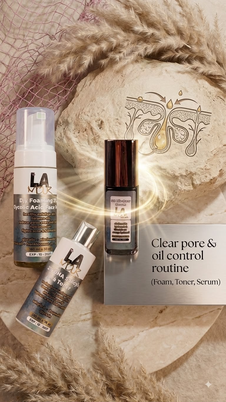 CLEAR PORE & OIL CONTROL routine
