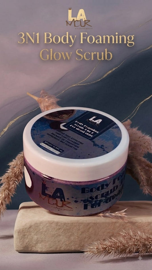3N1 Body Foaming Glow Scrub