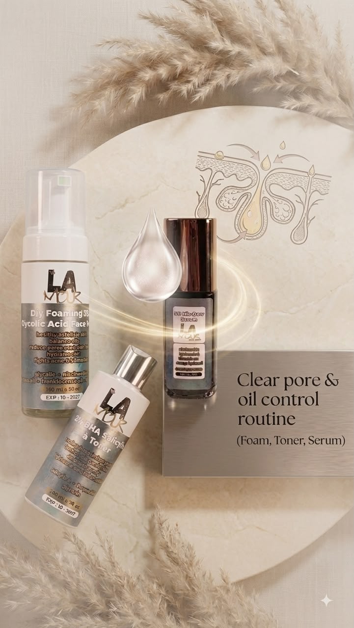 CLEAR PORE & OIL CONTROL routine