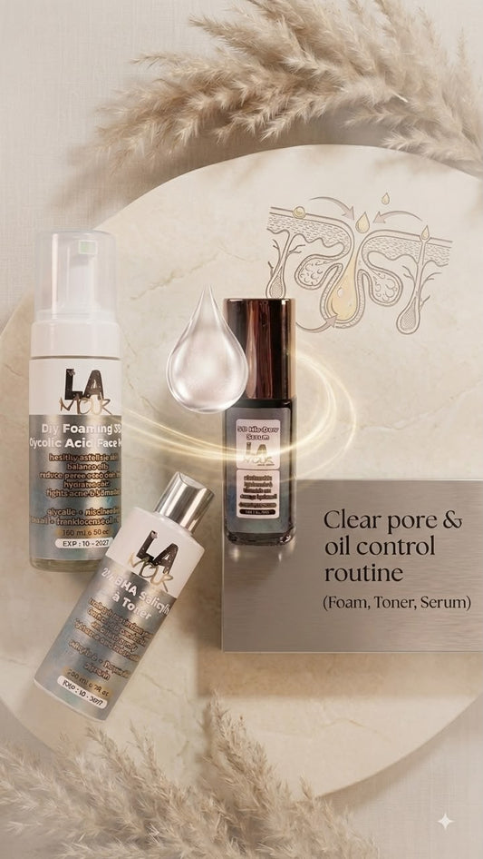CLEAR PORE & OIL CONTROL routine